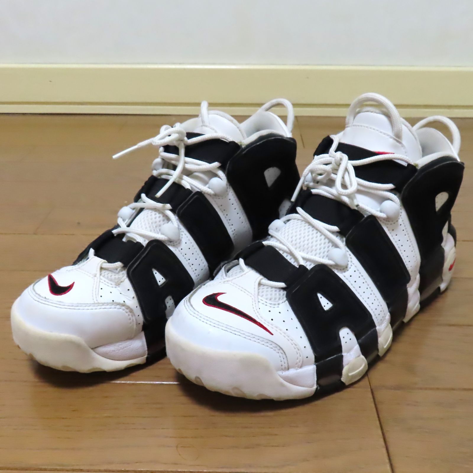 美品 NIKE AIR MORE UPTEMPO Scottie Pippen ナイキ エアモアアップテンポ 27cm シカゴブルズ  スコッティ・ピッペン バッシュ - メルカリ