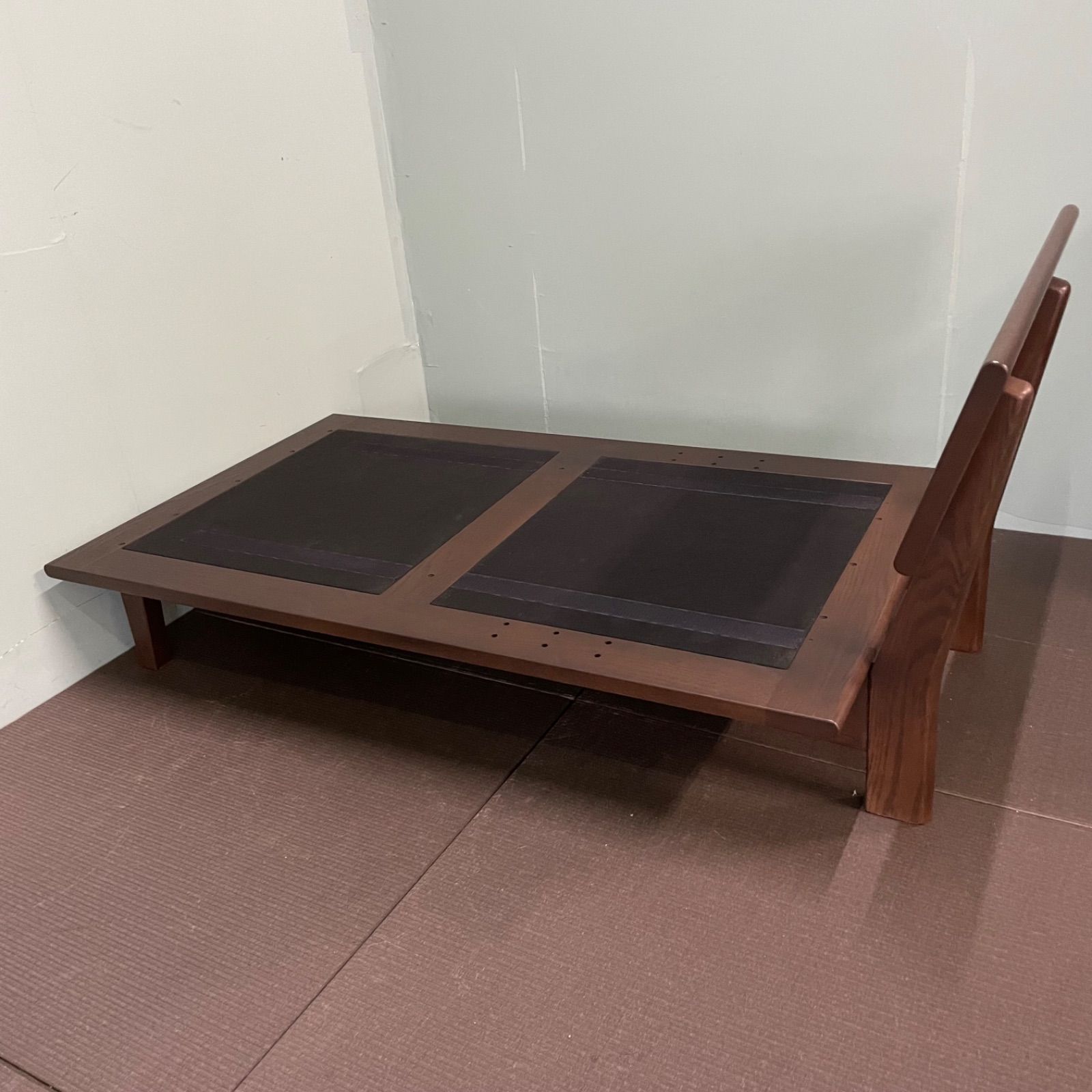 【数量限定】 ♭ ♥ ウォールナットソファ カウチソファ 木製フレーム のみ