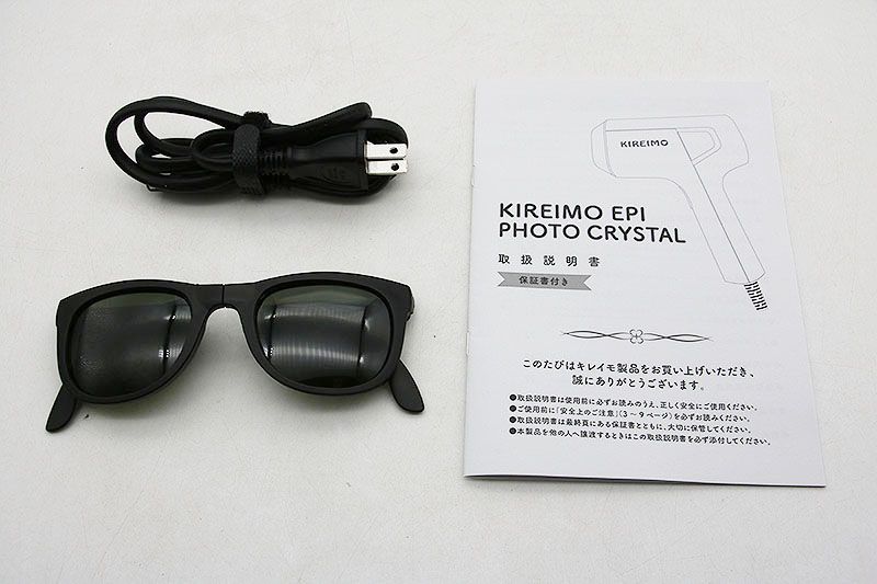 KIREIMO EPI PHOTO CRYSTAL 脱毛器　黒 KIREIMO / EPI PHOTO CRYSTAL ブラックの公式商品情報｜美容