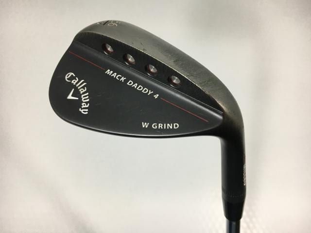 【中古ゴルフクラブ】キャロウェイ MACK DADDY4 ウェッジ　クローム 56W-12 (USA仕様) D/G ツアーイシュー 115 RED SW【14日間返品OK】