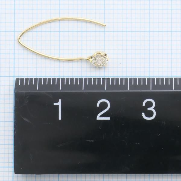 K18YG ピアス ダイヤ 0.18 ×2 総重量約0.6g - メルカリ