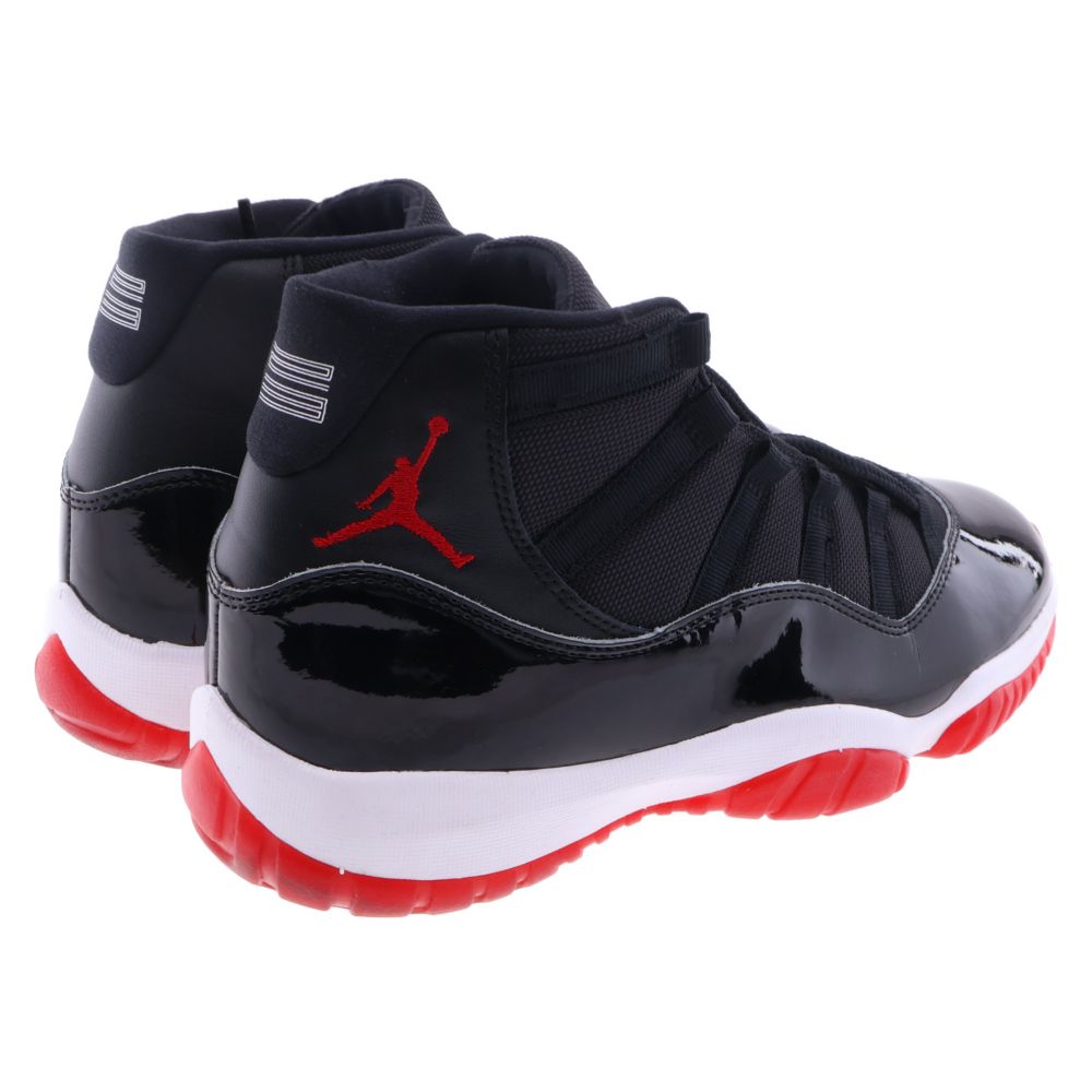 NIKE AIR JORDAN 11 RETRO BRED 28cm 黒赤 130245-062 ファッション