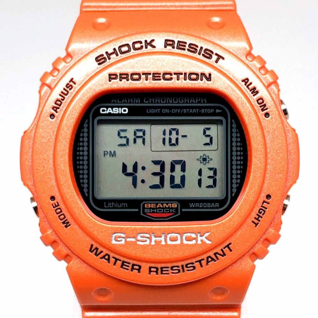G-SHOCK ジーショック DW-5700BE-4 BEAMS Gショック20周年記念 ビームス別注モデル オレンジメタリック 2003年12月発売