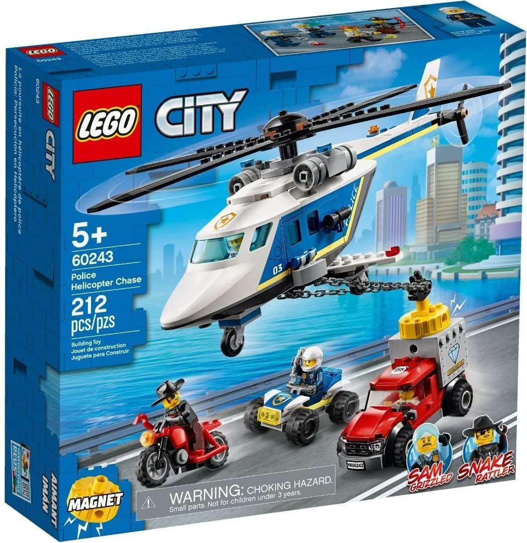 ちーさん レゴ(LEGO) シティ ポリス ヘリコプターの追跡 60243 おもちゃ