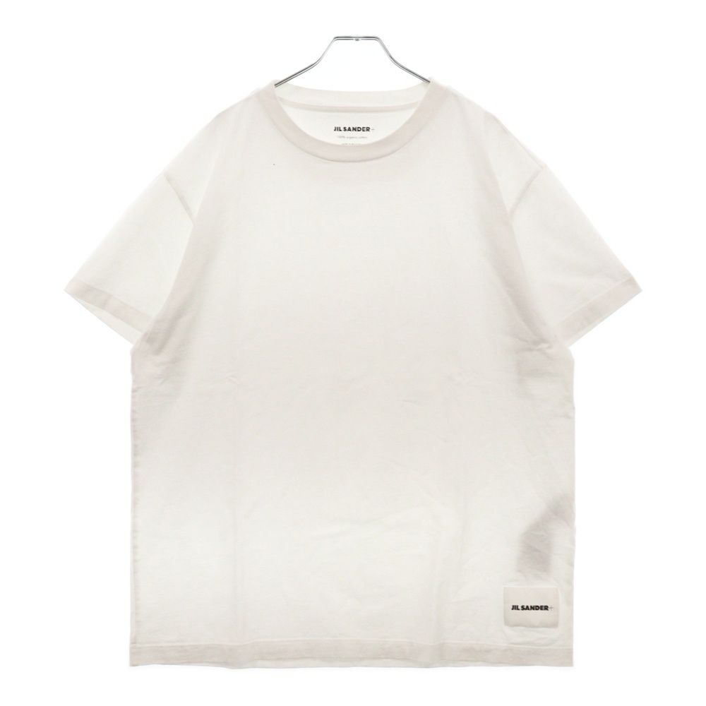 新品 S JIL SANDER 23ss パックTシャツ バラ 白 6599（レディース】T  