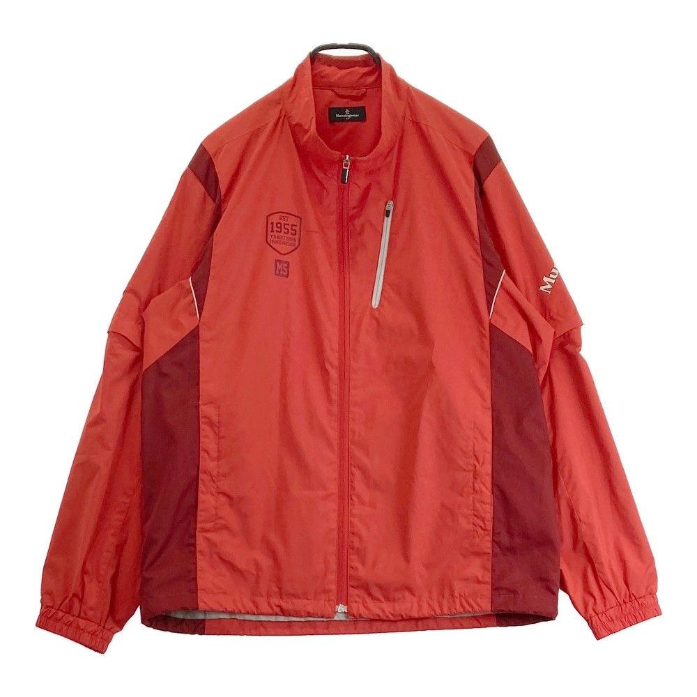 マンシングウェア赤ダウンジャケットmunsingwear Lサイズスポーツゴルフ マンシングウェア ダウンジャケット 赤メンズMunsingwear ゴルフ