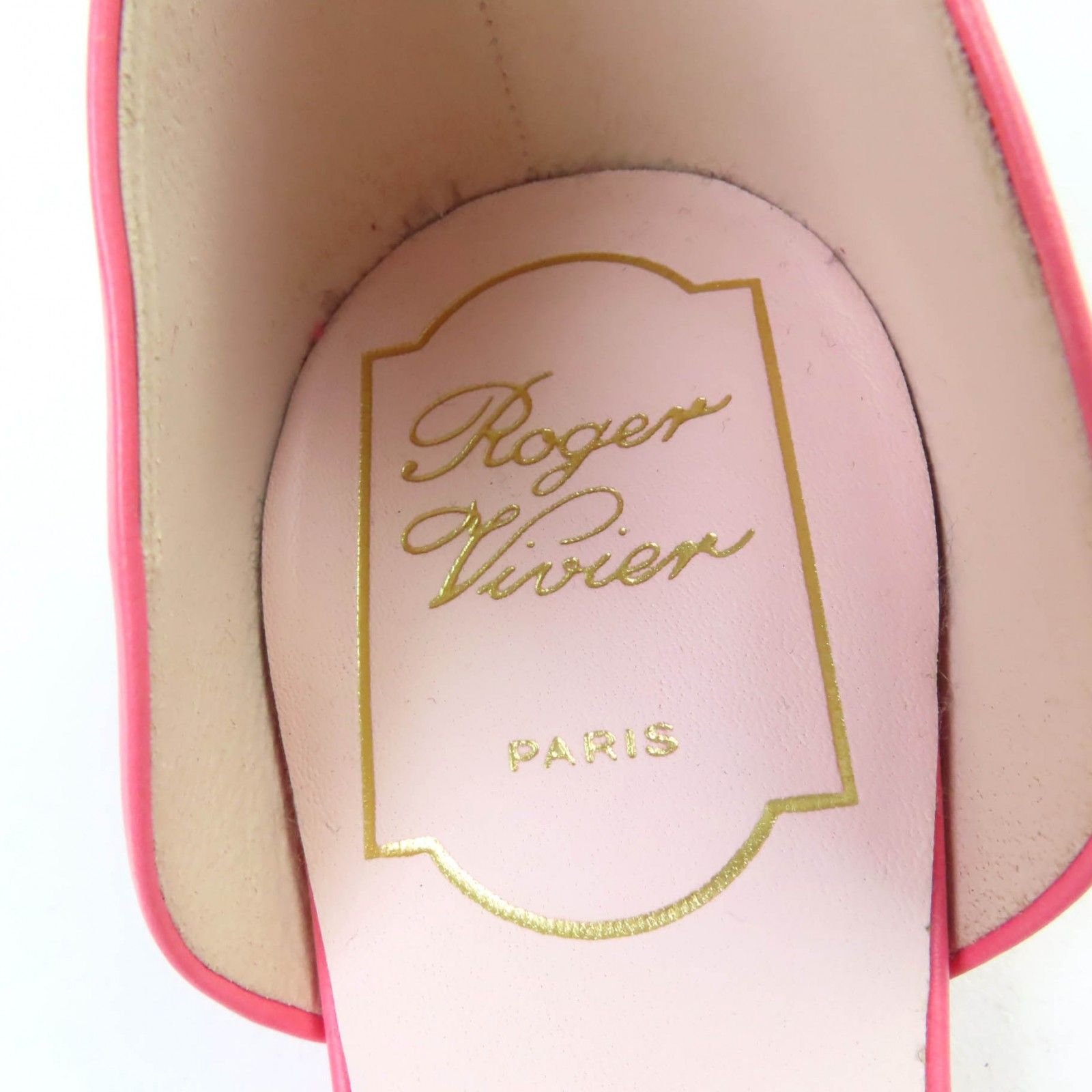 極美品☆ROGER VIVIER ロジェヴィヴィエ トランペットバレリーナ  