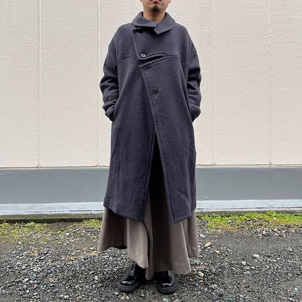 新品】JULIUS 2019AW BOILED WOOL PILE コート-