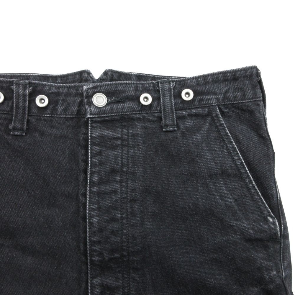 suzuki takayuki サルエルパンツ 黒 suzuki takayuki スズキタカユキ farmer's wide pants lamp