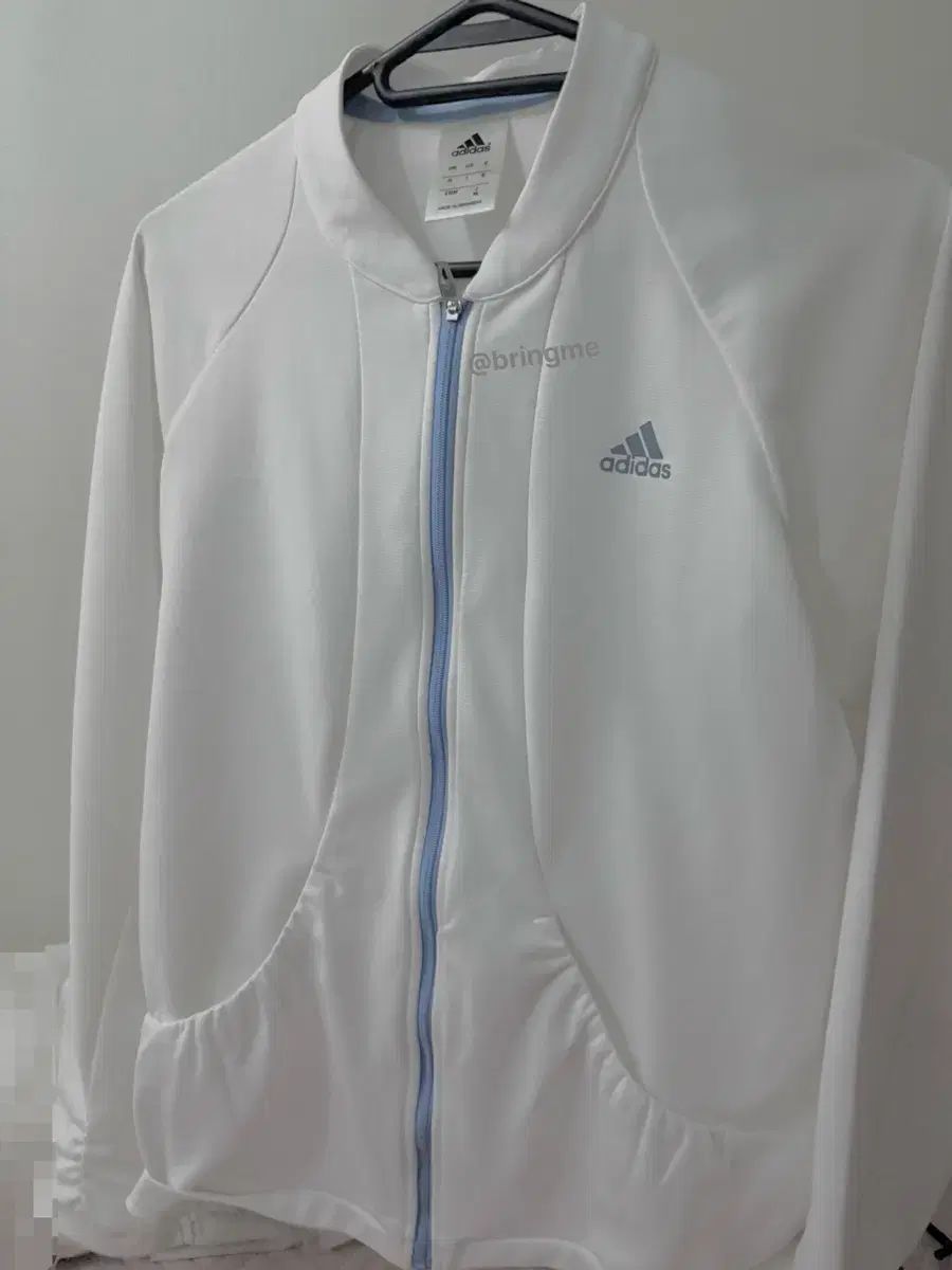adidas アディダス ホワイトハ 日本 バレエコア シャーリング 白 ジップアップ ジャージ スリムフィット スティッフフィット