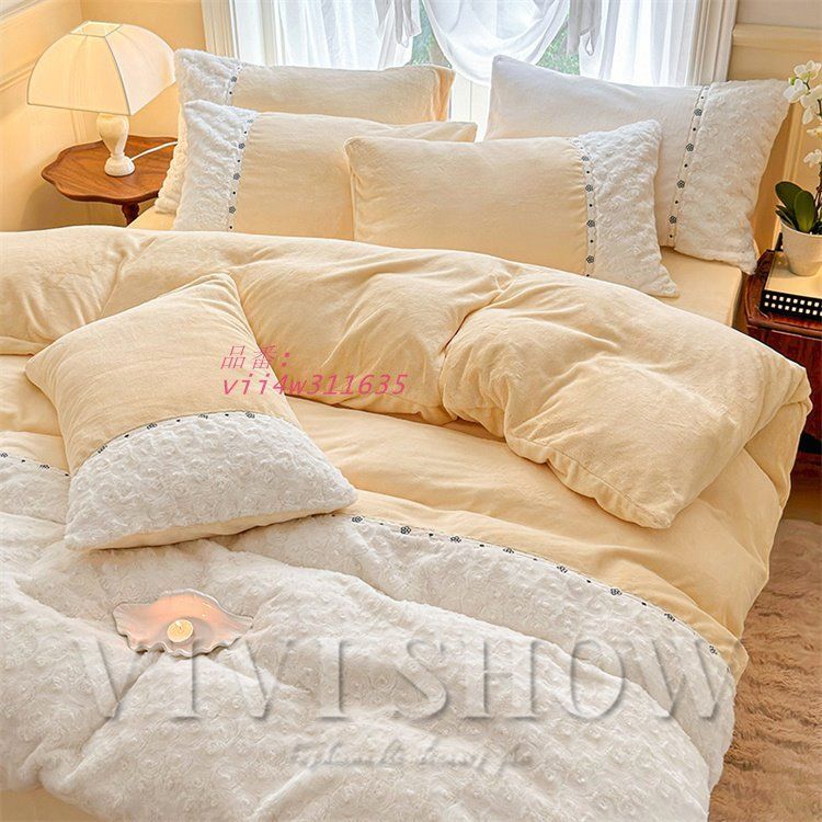 布団カバーセット ボックスシーツ 寝具カバーセット 北欧風 4点セット 枕カバー オシャレ 新生活 vii4w311635 MARWIL-DEMENAGEMENTS_CH