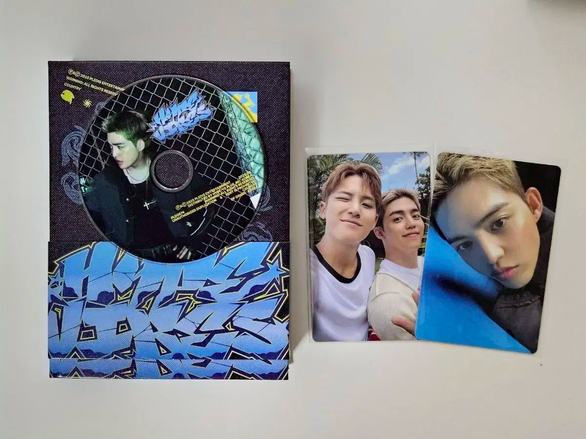 エスクプス(S.COUPS・スンチョル) x ミンギュ(MINGYU) HYPE VIBES アルバム COMBI VER