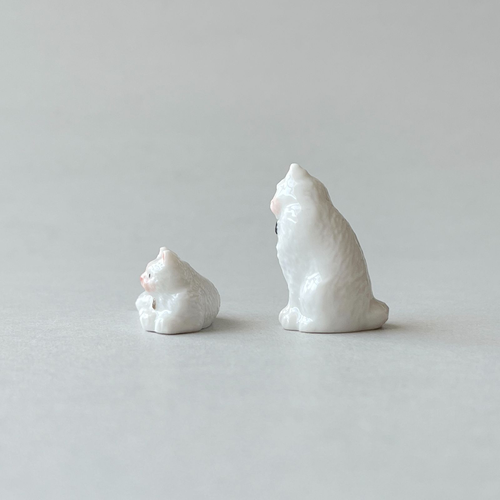 ホテルブリストルパリ　フェーブ　フェーヴ　陶器　新品　置物　猫　パリ　希少品 ル ブリストル パリ ねこのフェーヴ フェーブ ル ブリストル パリ ね