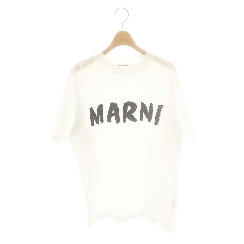 楽天市場】MARNI マルニ THJE0263P7 USCW29 WLW01 ロゴ プリント