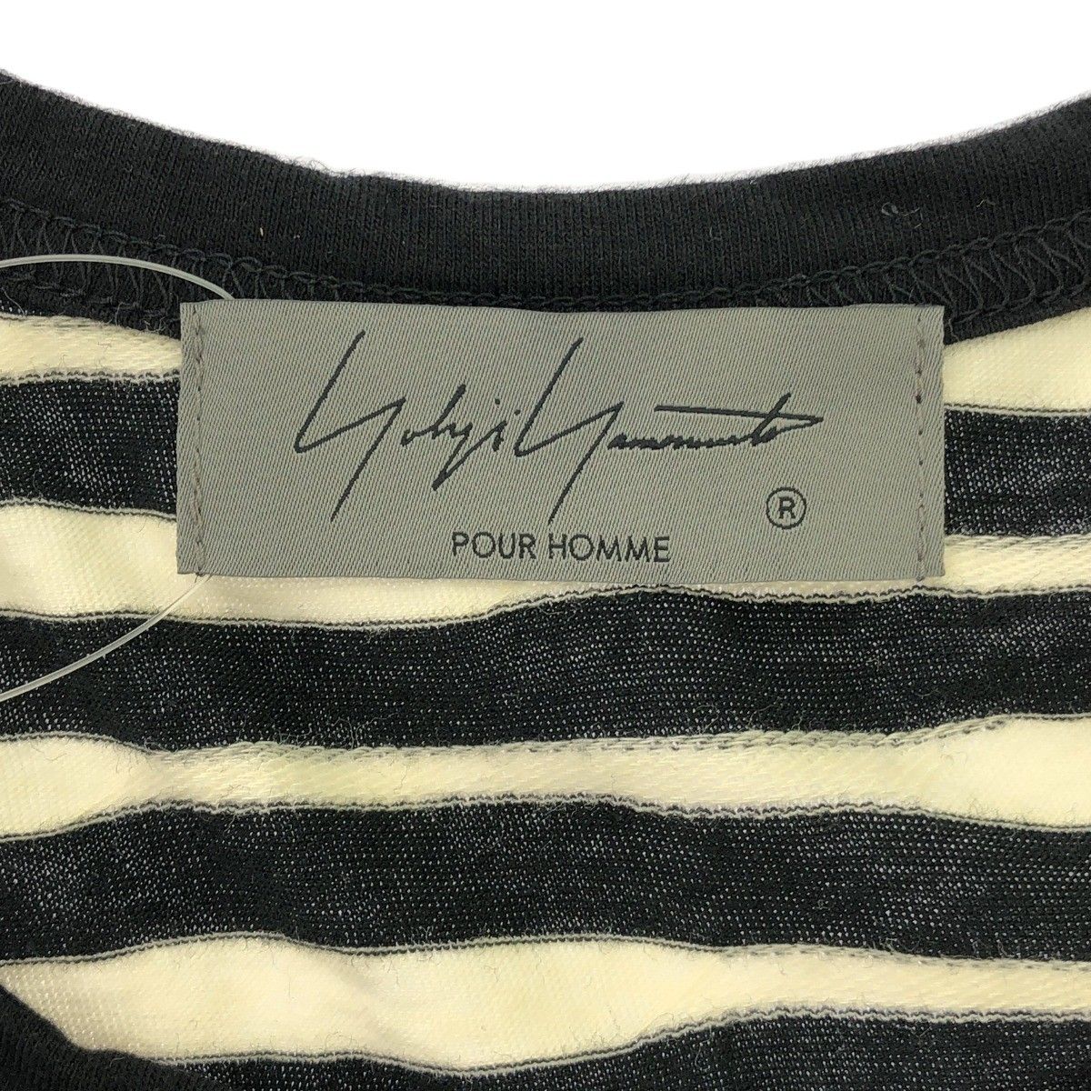 Yohji Yamamoto POUR HOMME ヨウジヤマモト プールオム 24SS ボーダーT