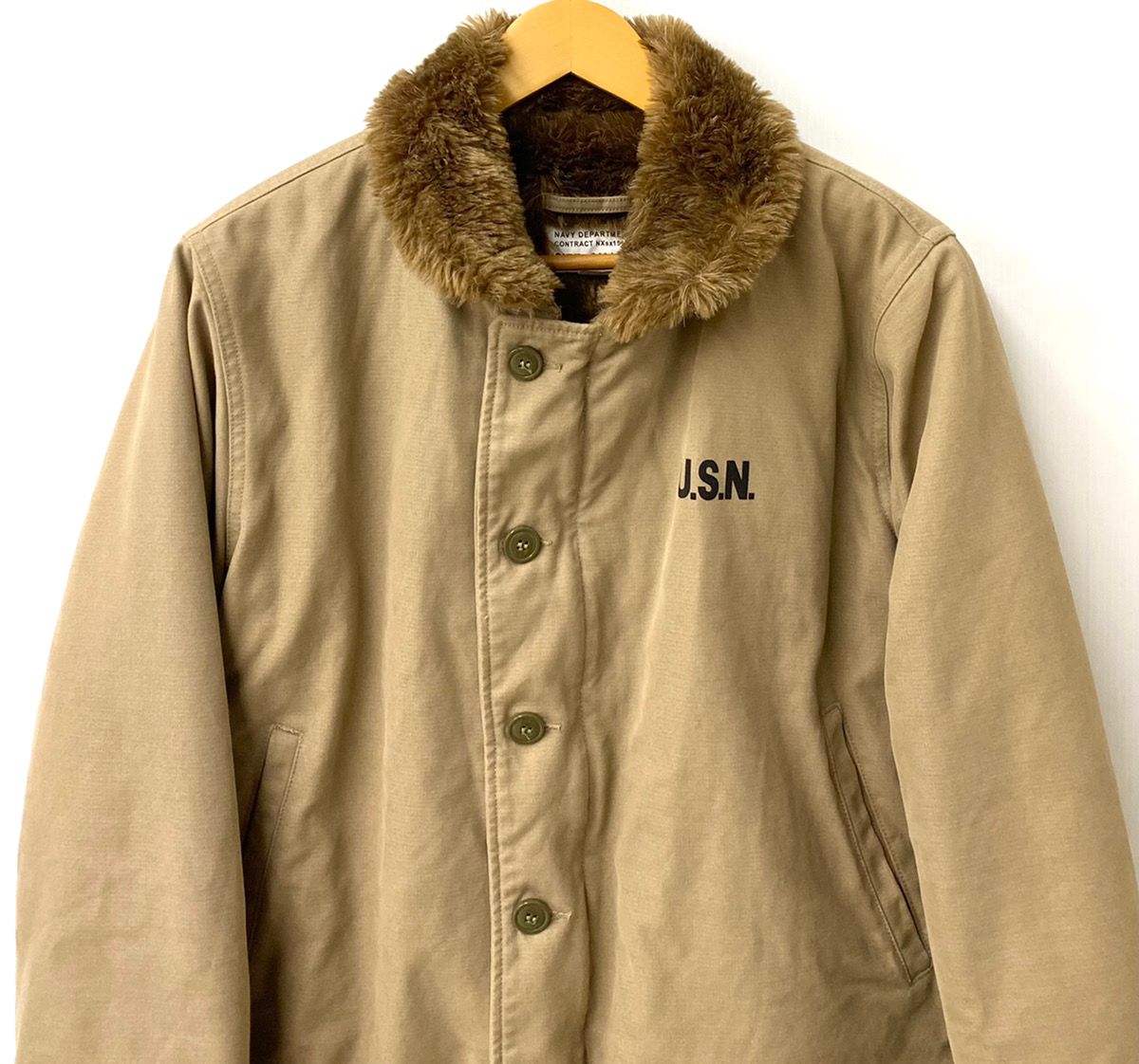 デッキジャケット N-1 36 NAVY DEPARTMENT N-1/デッキジャケット