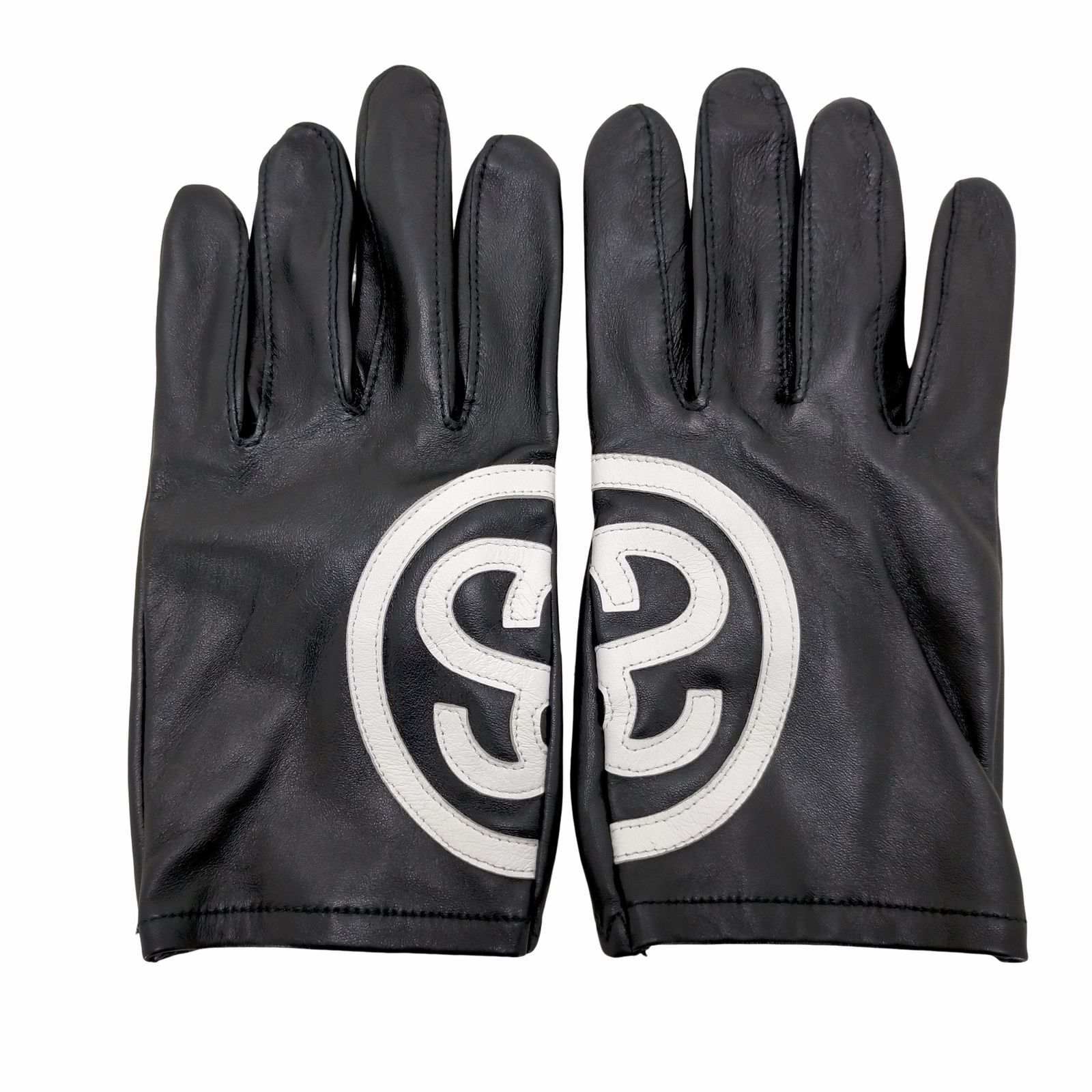 ステューシー Stussy Stussy SS Link Leather Gloves メンズ L
