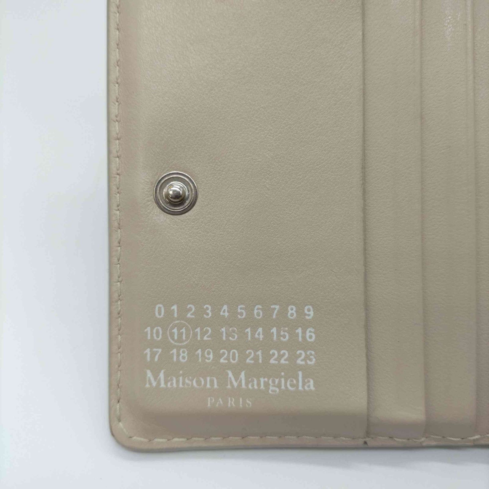 メゾンマルジェラ Maison Margiela 11 カレンダータグ レザー 二つ折り