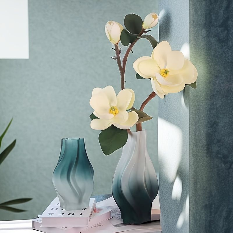 花瓶 おしゃれ かわいい インテリア ユニーク 幾何学的 デザイン 北欧 大きめ 小さめ フラワーベース 花器 ガラス製 ギフト プレゼント 4-7  - メルカリ