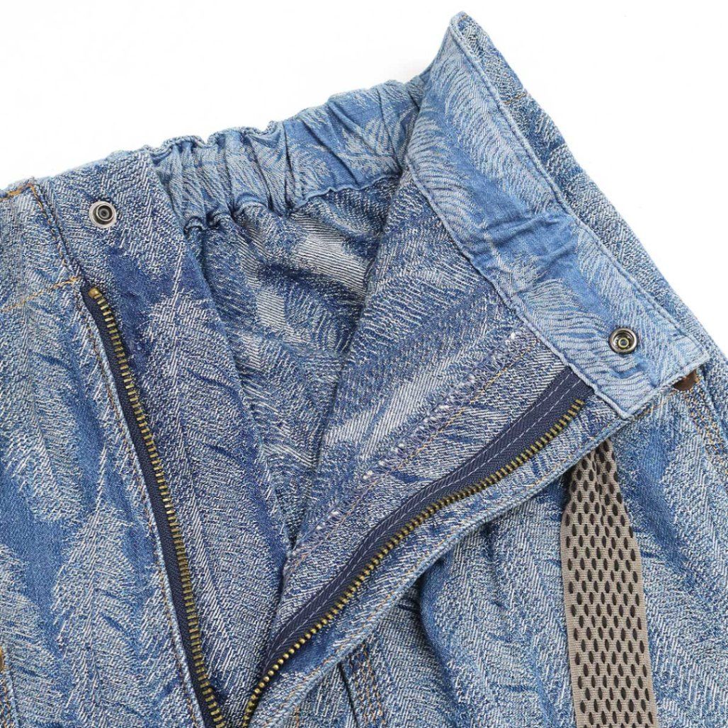 KAPITAL キャピタル 24AW Magpie Denim W Knee Easy Baggy Pants  