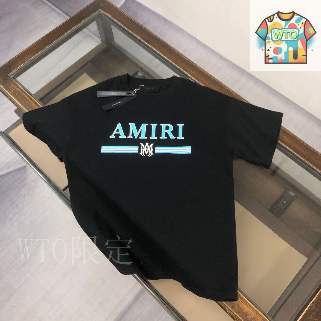 AMIRI 25SS  ロゴ Tシャツ ブラック 送料関税込み AMIRI ロゴ Tシャツ | ブラック | FARFETCH JP