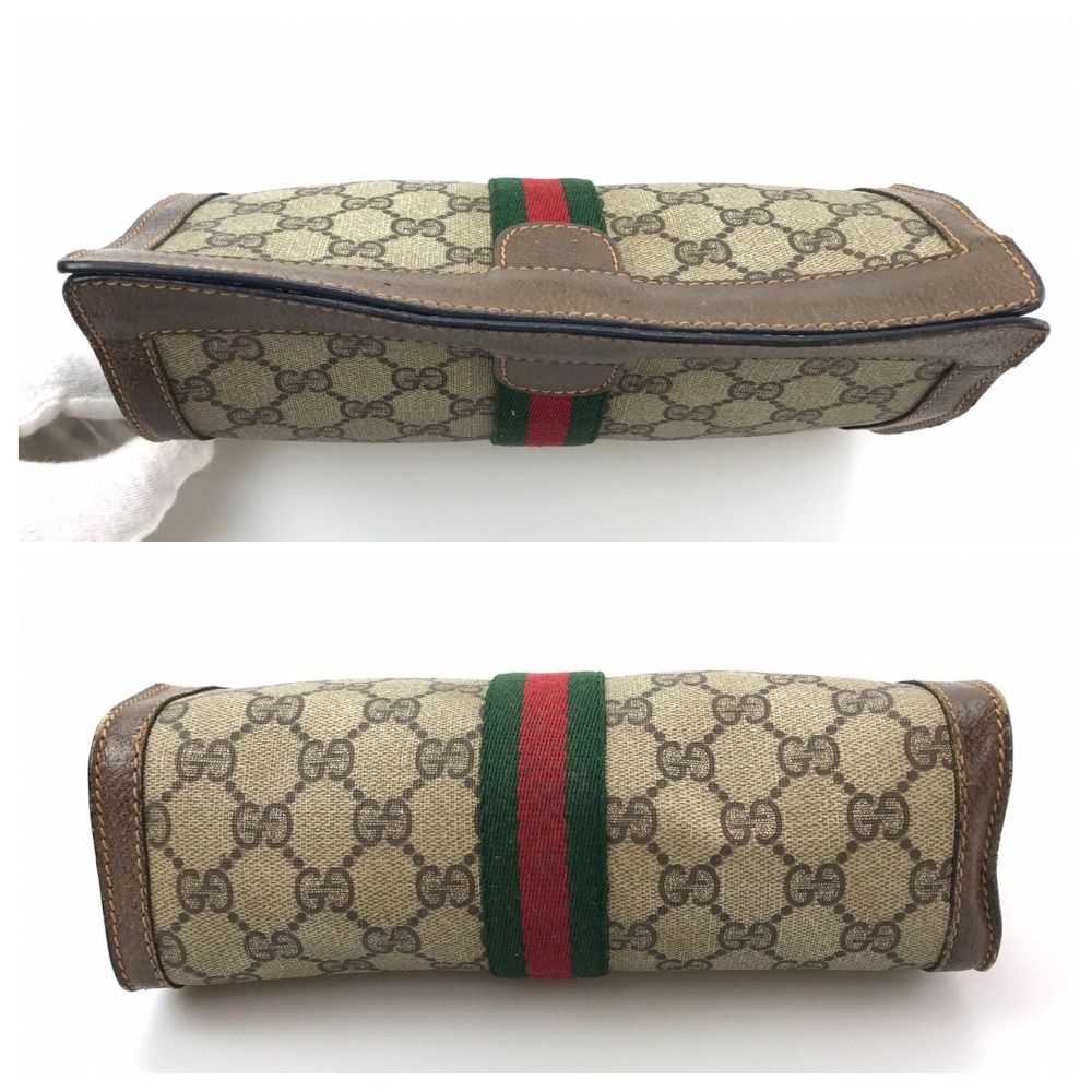 GUCCI クラッチバッグ GGスプリーム シェリーライン 89・01・001 USED