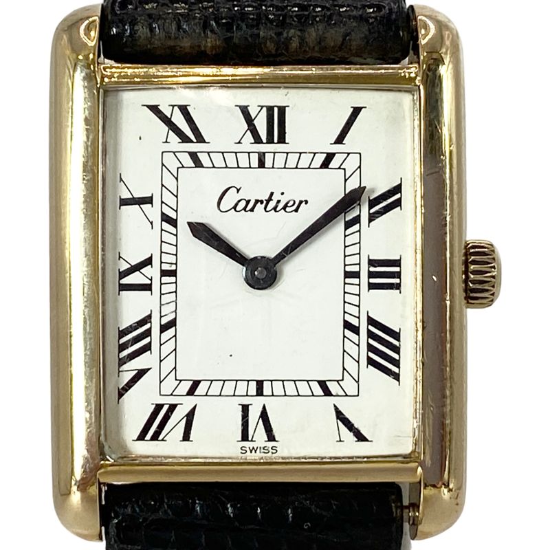 【OH済み】カルティエ Cartier プレマストタンクSM  cal2512