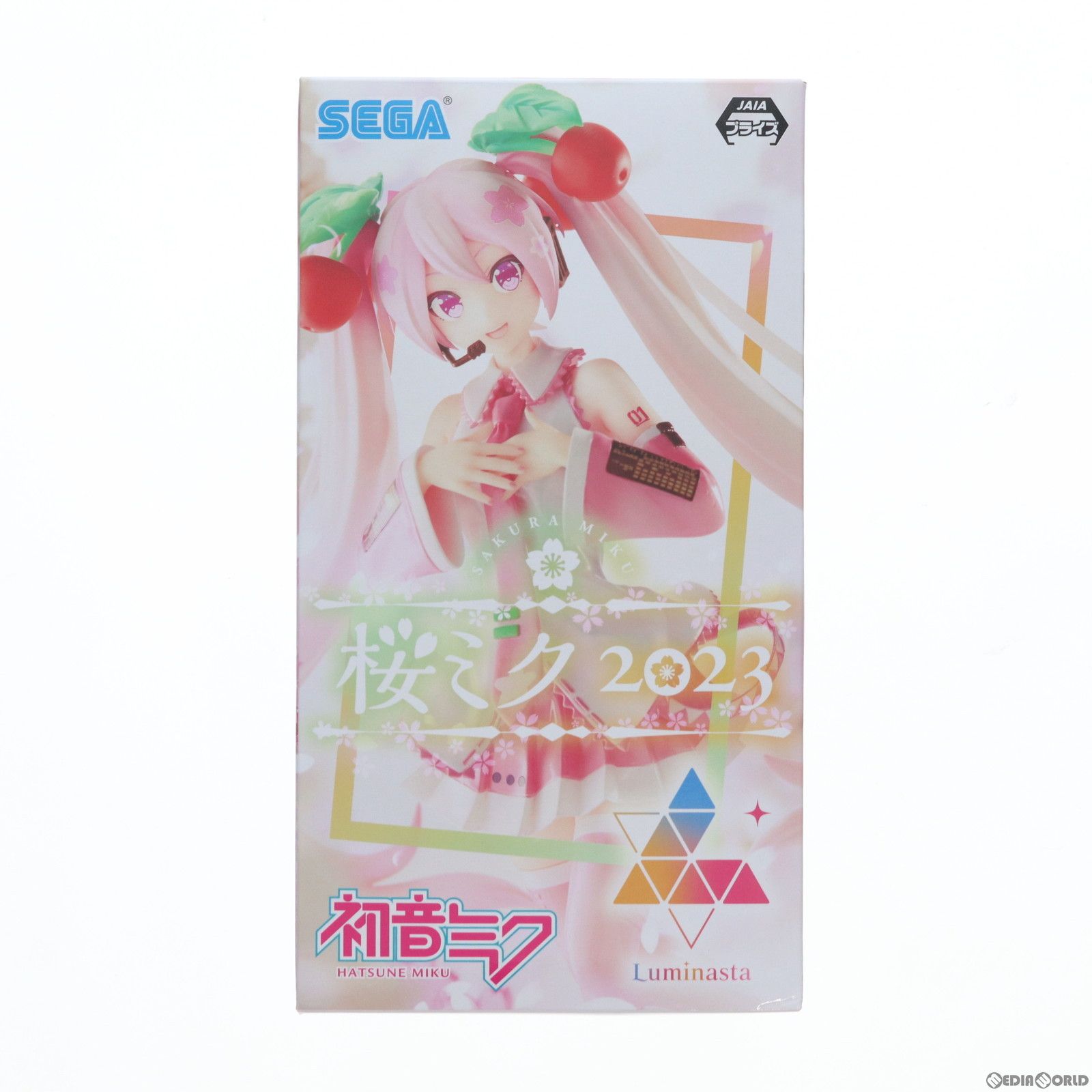 桜ミク 2023 キャラクター・ボーカル・シリーズ01 初音ミク Luminasta フィギュア プライズ(1067268) セガ