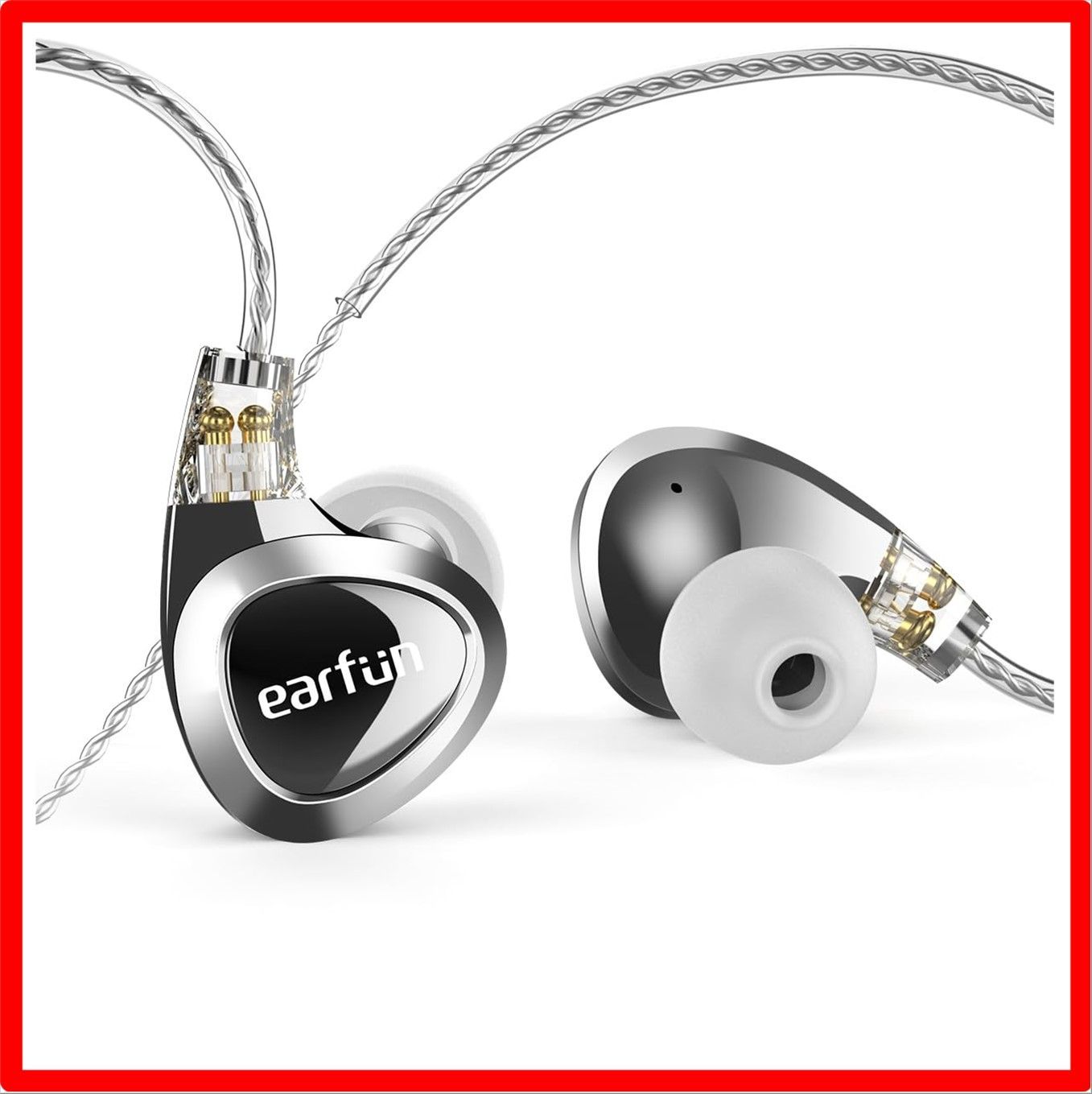 人気商品】 EarFun EH100 軽量 Hi-Fi エントリーモデル 2DD＋1BA