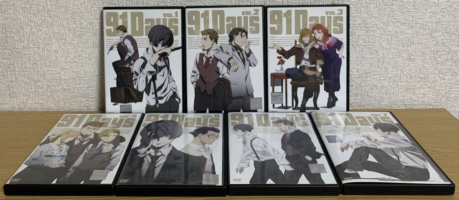91Days 全7巻セットDVD セル版 91Days DVD全巻セット - メルカリ