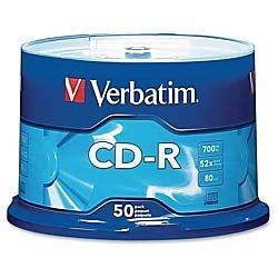 Verbatim R CD - R 700?MBスピンドル 50パック
