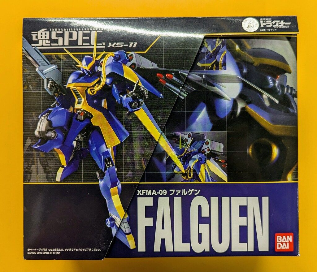 魂スペック　機甲戦記ドラグナー　ファルゲン　未開封 魂SPEC XS-11 ファルゲン | 魂ウェブ