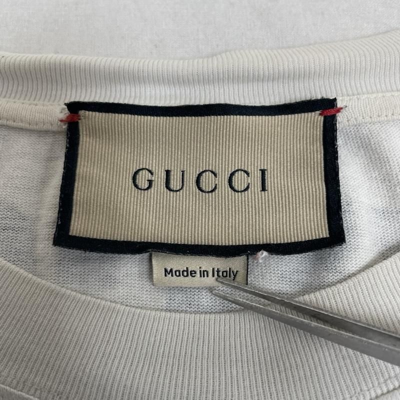 GUCCI グッチ 655459 ナンバリングプリント 半袖Tシャツ GUCCI グッチ 655459 ナンバリングプリント 半袖Tシャツ