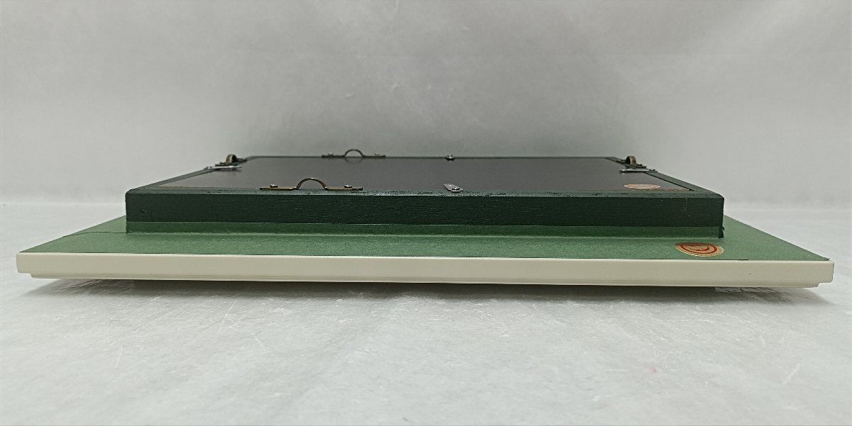 額装／ニチガク 油絵 直筆「夕暮れの漁港」サインあり - メルカリ