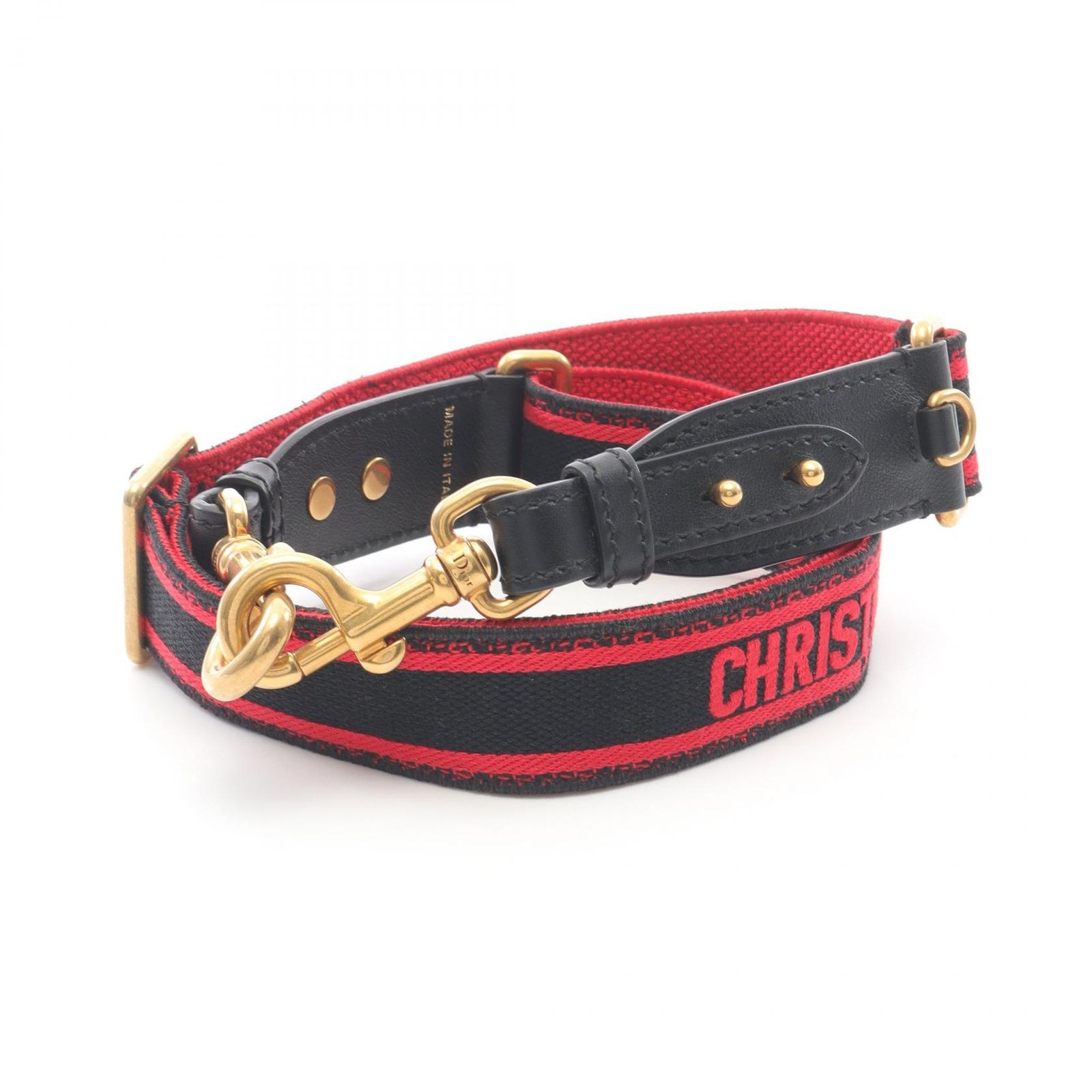 ディオール Dior ショルダーストラップ エンブロイダリー S8553CBTE12Q マルチ キャンバス レザー ショルダーストラップ レディース