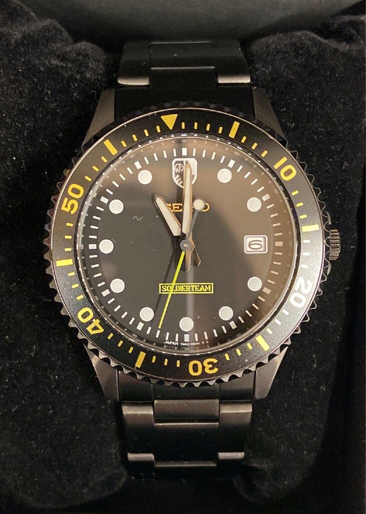 SEKO キン肉マン40周年記念ソルジャーチーム腕時計