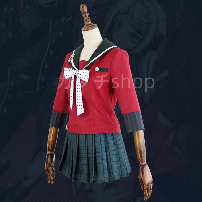 ニューダンガンロンパV3 春川魔姫 はるかわまき 保育員 風 コスプレ衣装 イベント 演出服 変装 COS Cosplay