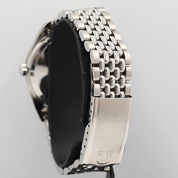 オメガ　シーマスター　AT デイト　シルバー文字盤　コマ1付き オメガシーマスターAT デイトシルバー文字盤コマ1付き