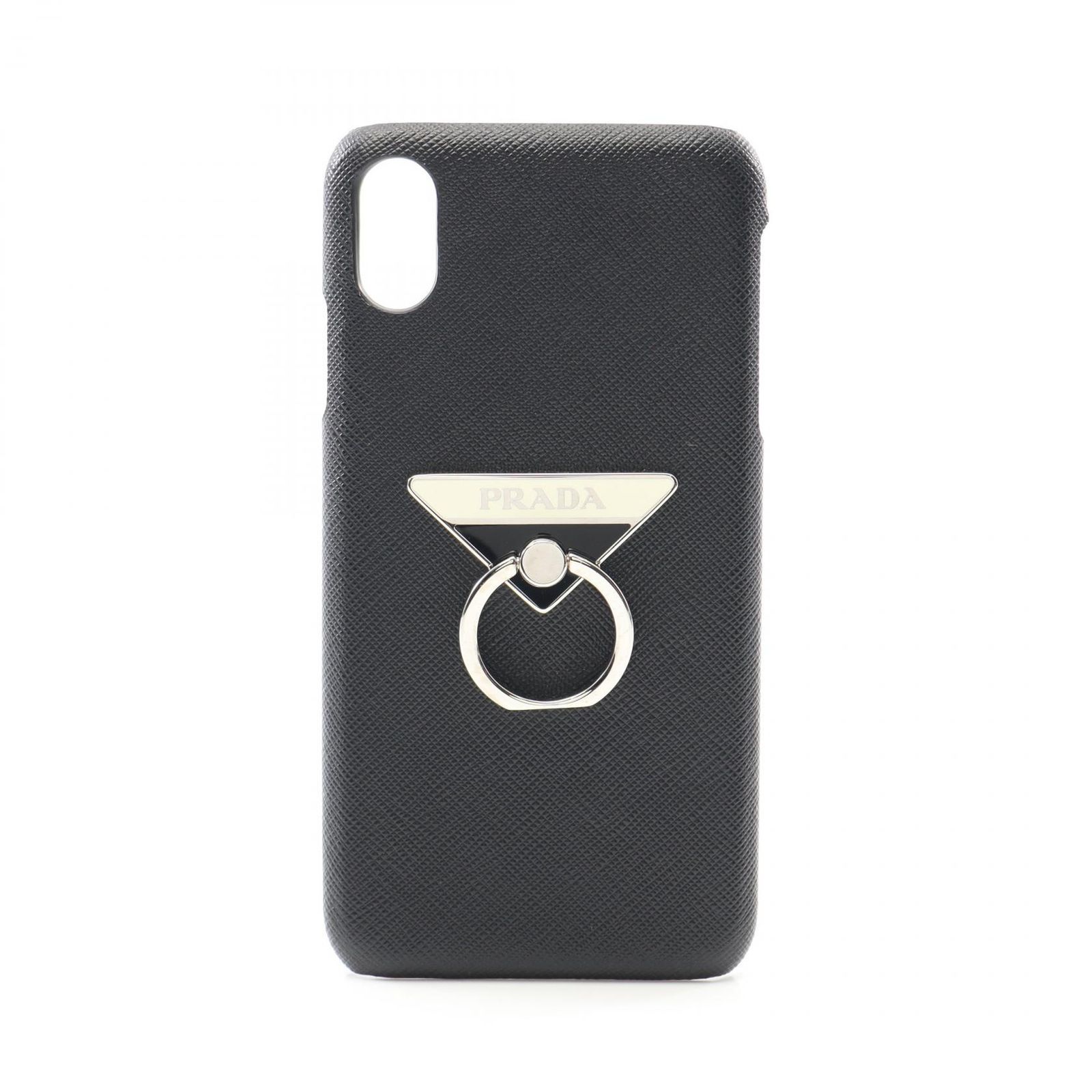 プラダ PRADA 携帯・スマホアクセサリー バンカーリング付き iPhone XS