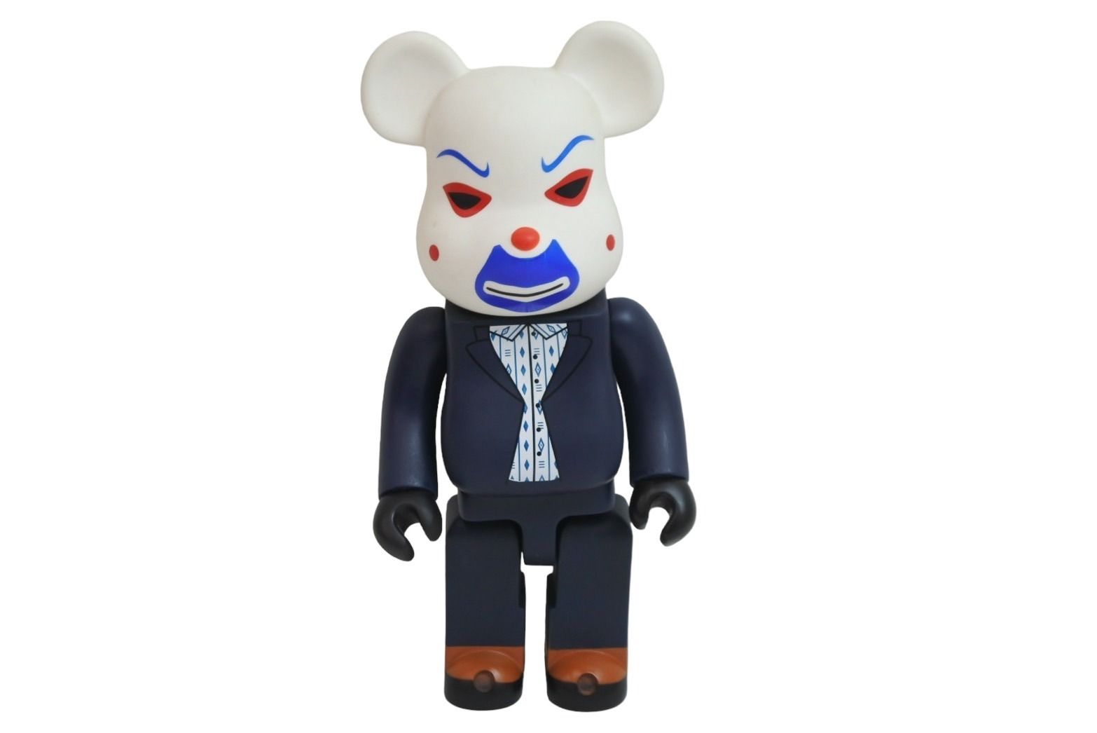 BE @RBRICK 베어브릭 다크 나이트 피규어 취미 사이즈 400% 2008 네이비 상태 양호 중고 34410