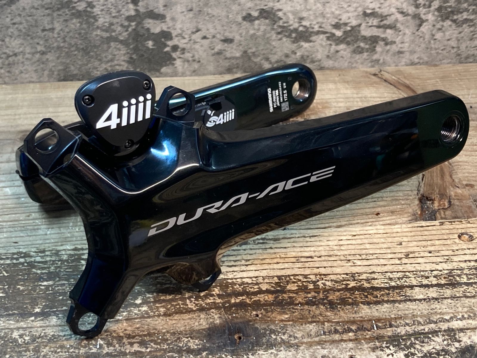 IZ387 シマノ SHIMANO デュラエース DURA-ACE FC-R9200 クランクアームセット 172.5mm 4iiii パワーメーター付き ペアリング 済