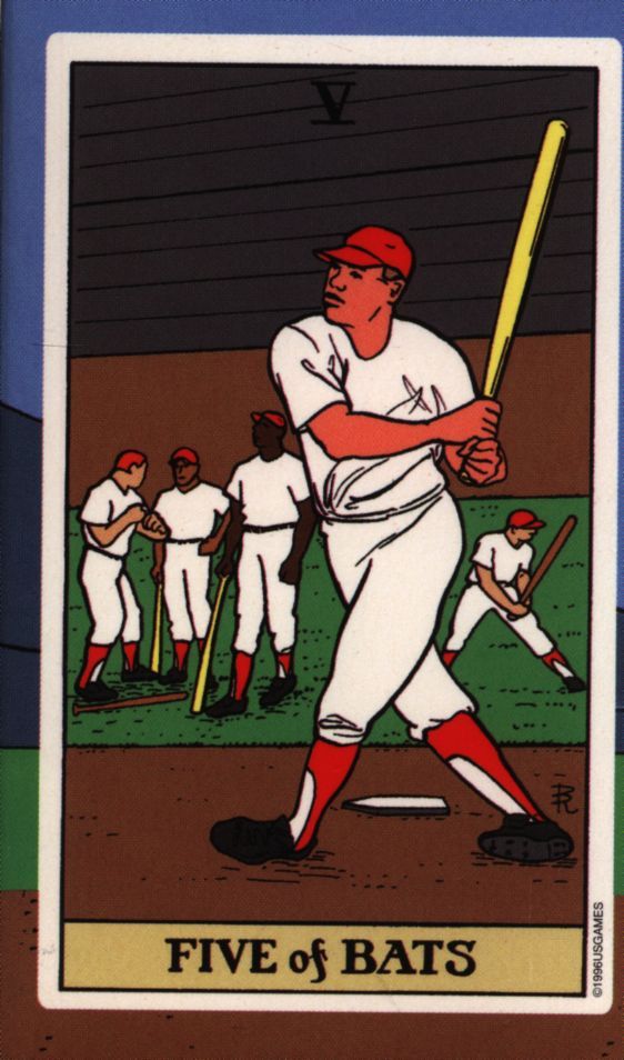 U.S.GAMES SYSTEMS TAROT of Baseball
