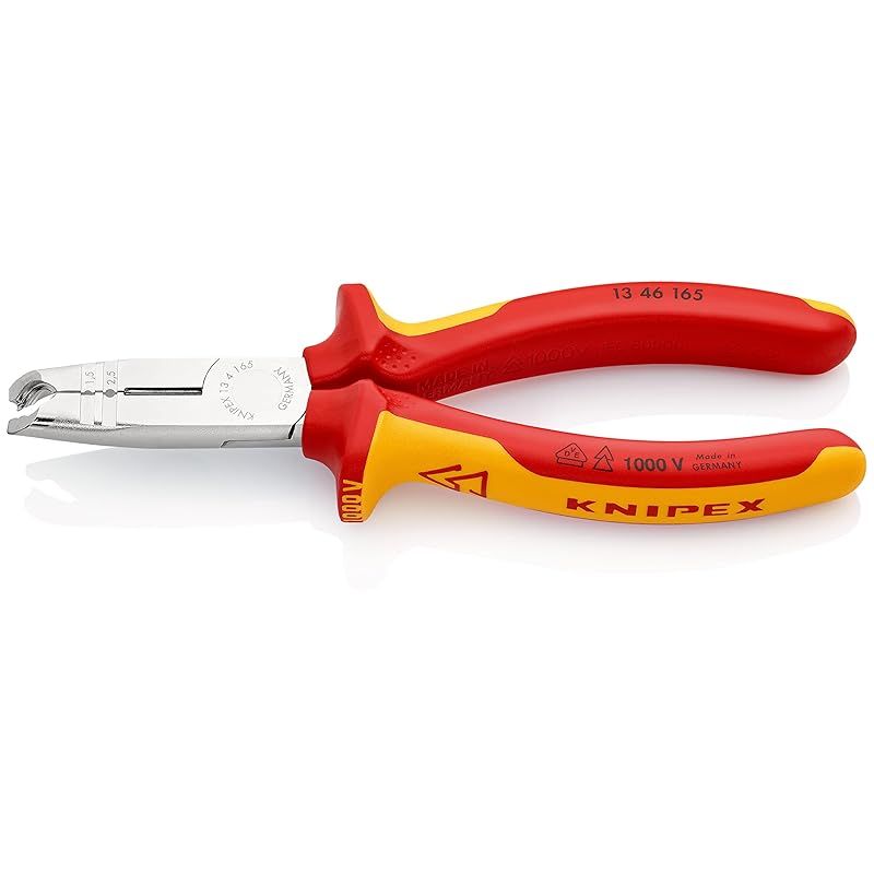 クニペックス KNIPEX 1346-165 絶縁マルチストリッピングプライヤ- SB 1