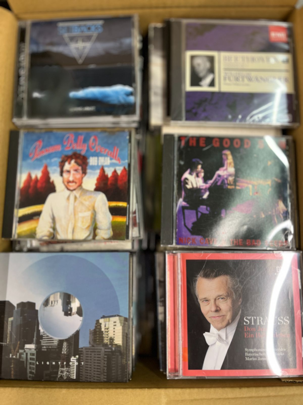 CDまとめて約100枚大量 1箱 洋楽邦楽 クラシックジャズ邦楽など 限定盤