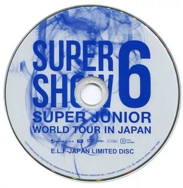 中古】その他DVD SUPER SHOW6 SUPER JUNIOR WORLD TOUR IN JAPAN E.L.F