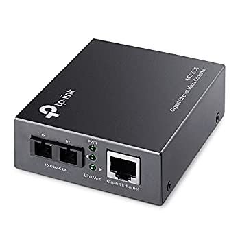 【】【輸入･日本仕様】TP-Link 光回線 メディアコンバーター 15km シングルモード RJ-45 1000Mbps 5年保証 MC210CS