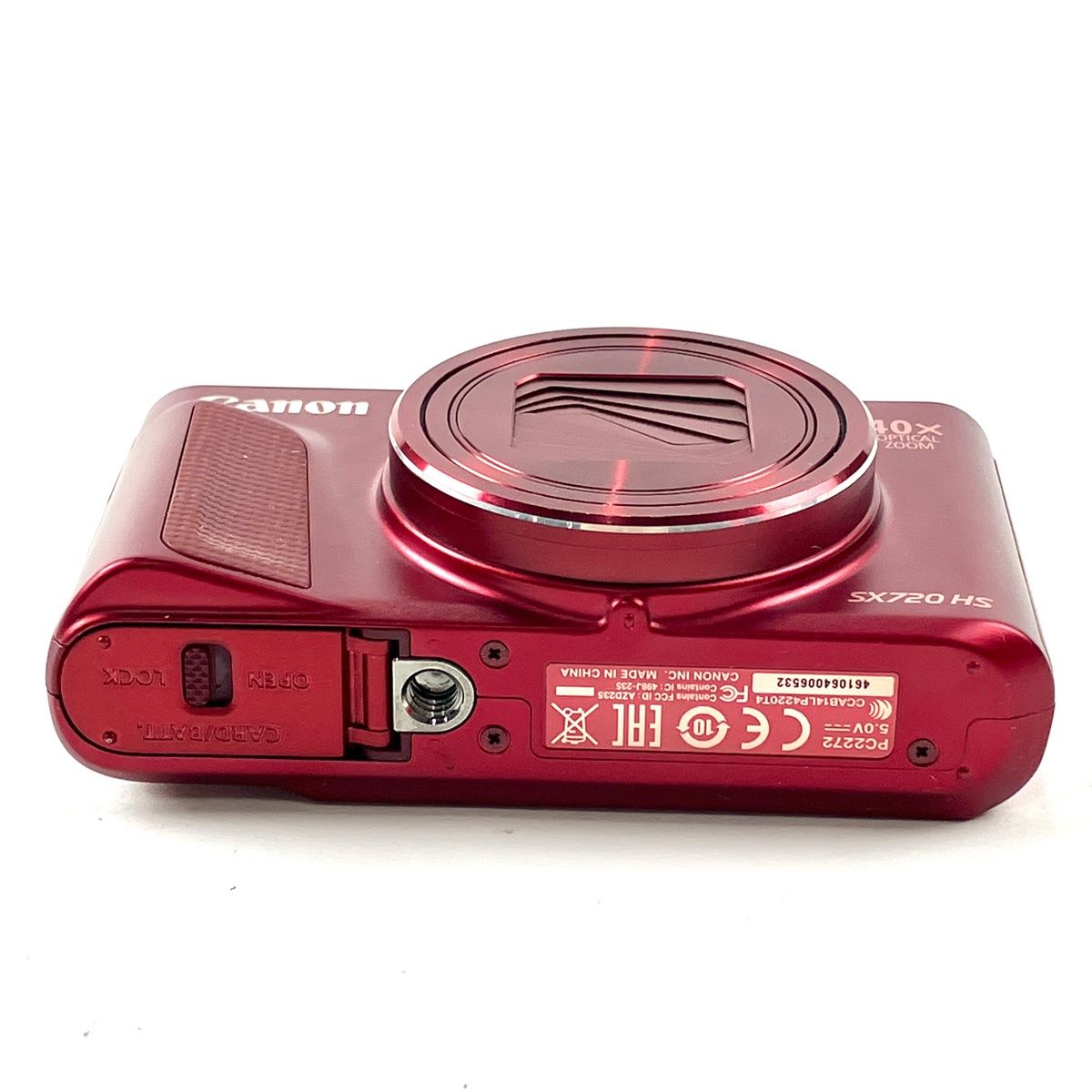 キヤノン Canon PowerShot SX720HS レッド 赤 コンパクトデジタル 