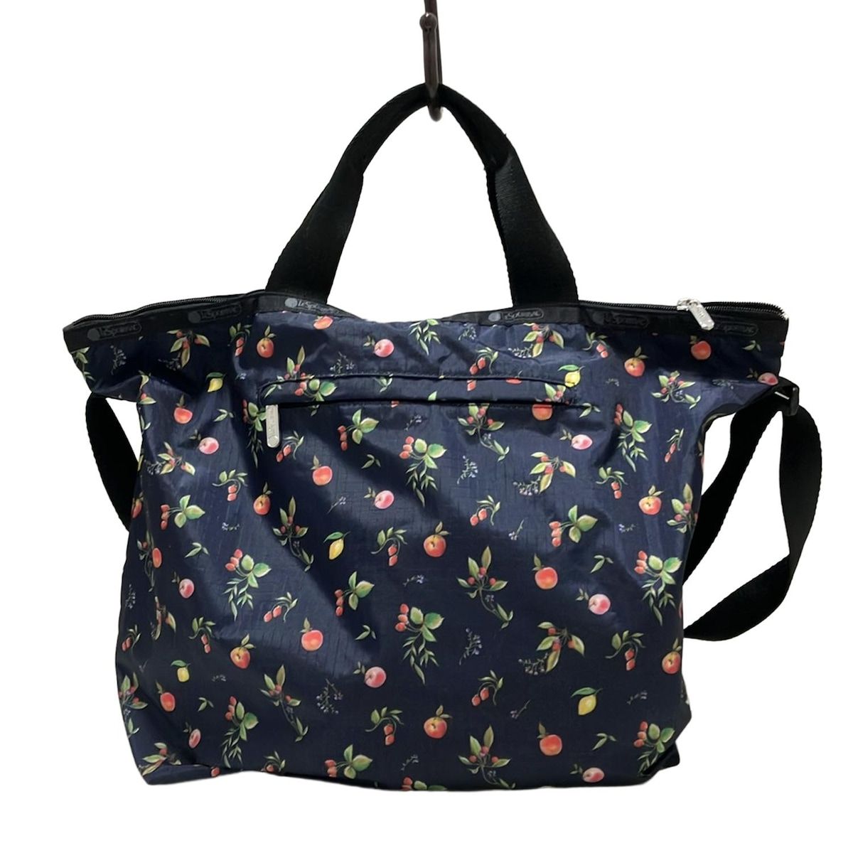 LESPORTSAC(レスポートサック) ショルダーバッグ - ネイビー×黒 LESPORTSAC(レスポートサック) ショルダーバッグ - ネイビー×黒