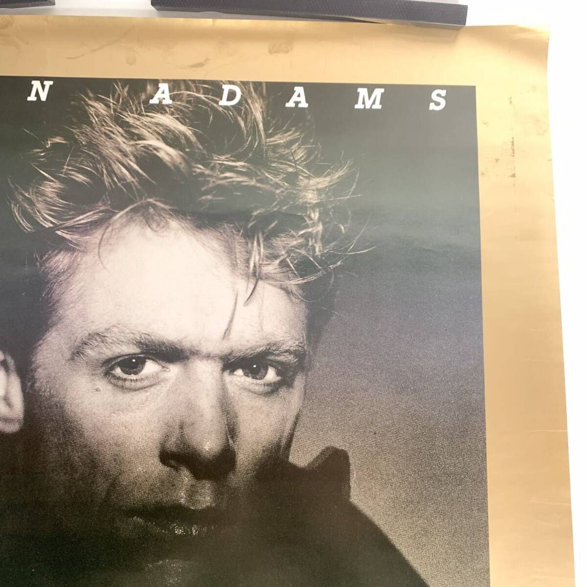 ブライアン・アダムス　レックレス　非売品　ポスター　A1サイズ　販促用　BRYAN ADAMS　RECKLESS　レトロ