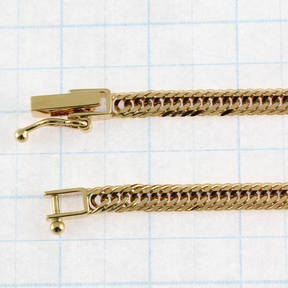 K18 18金 喜平ネックレス 12面カットトリプル 14g 50cm 造幣局検定